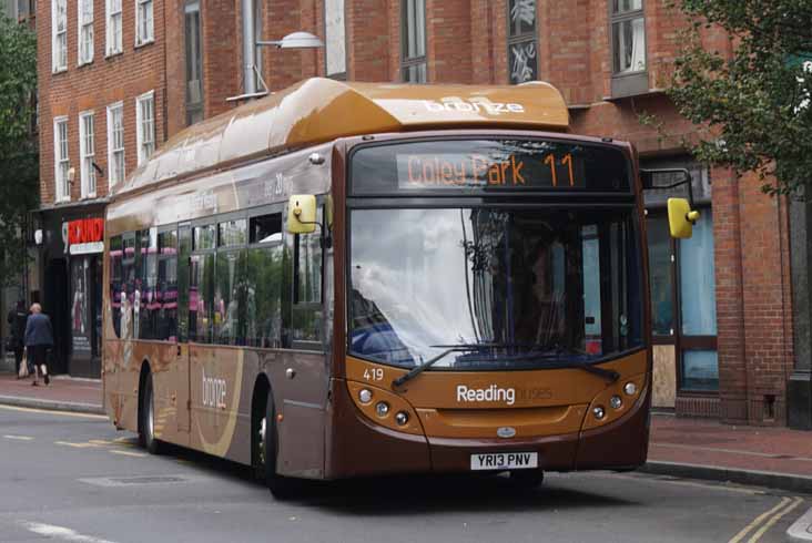 Reading Buses Scania K270UB ADL Enviro300 gas 419 Bronze